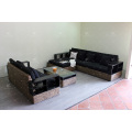 Luxury Wicker Furniture Water Hyacinth Sofa Set for Indoor Living Room